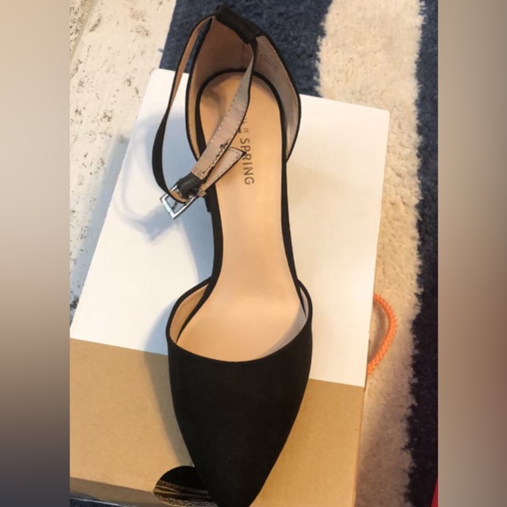 black heels